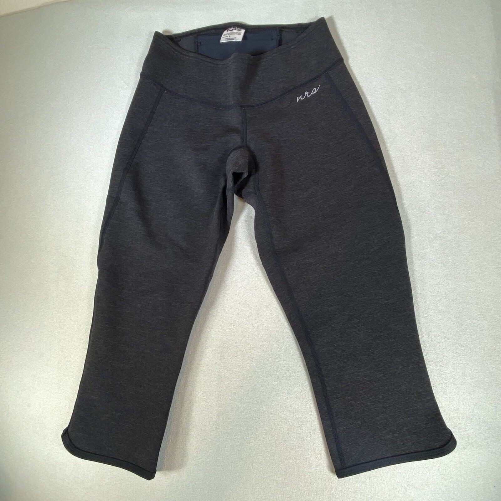 Nrs Hydroskin 0.5 Capri Pants Women's Bottoms Neoprene Size L Paddling